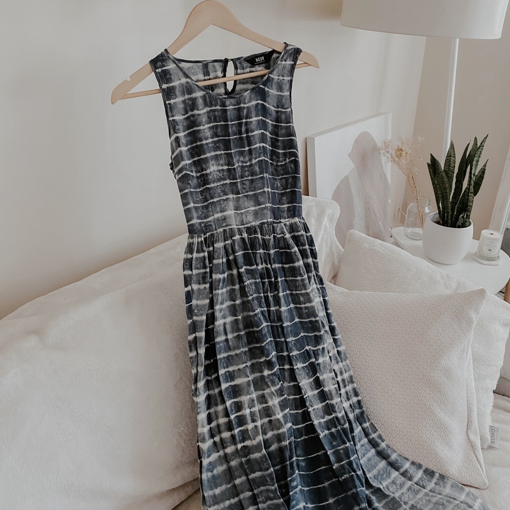 NEUW Tie Dye Maxi Dress